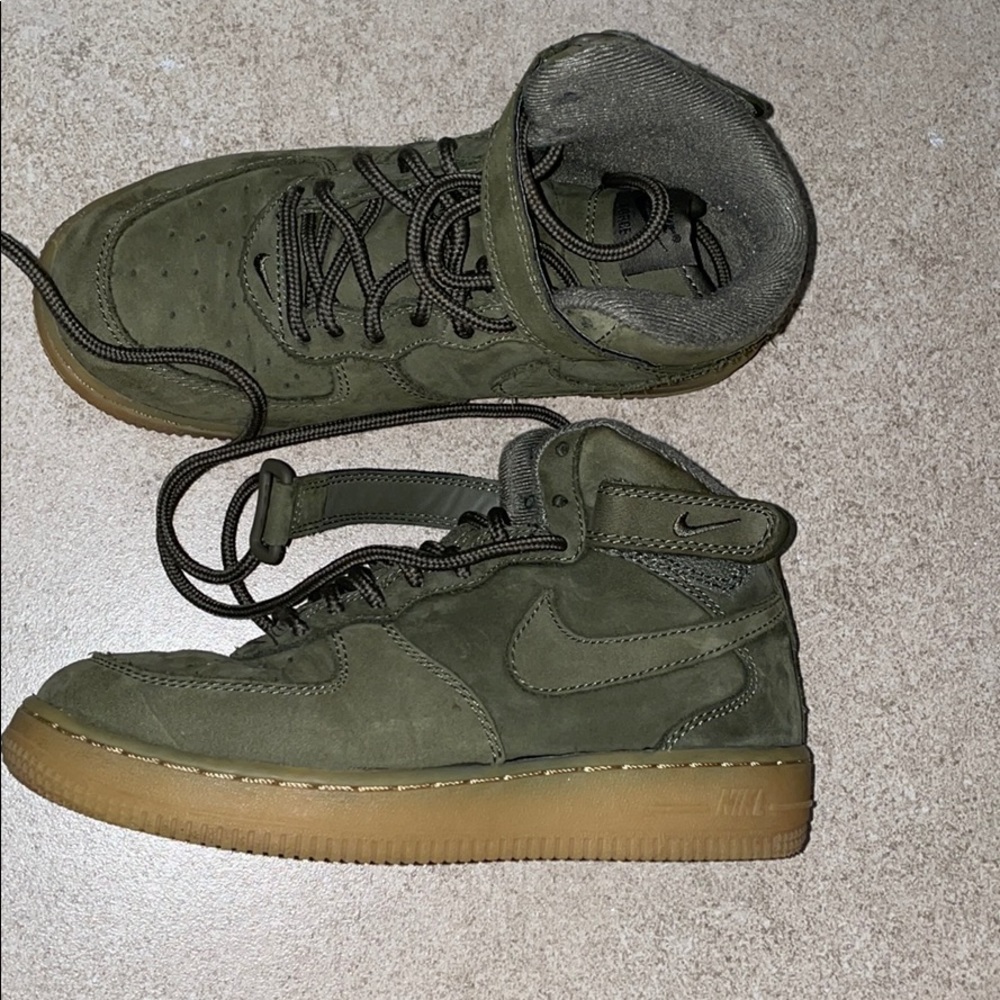 Air Force Nike kids shoes Olive
